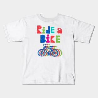 ride a bike sketchy Kids T-Shirt